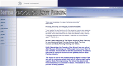 Desktop Screenshot of profound-piercing.co.uk